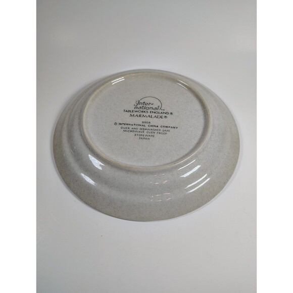 Vtg International Table Works England Marmalade Collectors Plate #8868 Stoneware - Picture 4 of 4